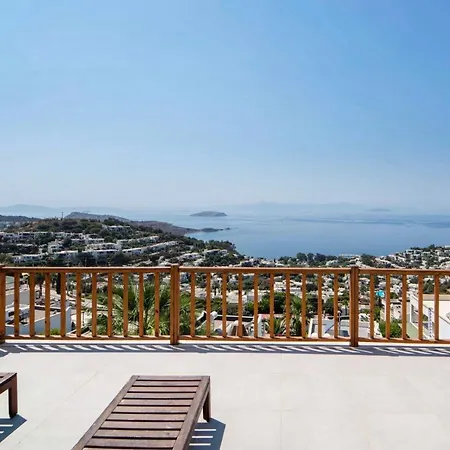 וילה Sea View Flat With Terrace 3 Min To Beach גומושלוק